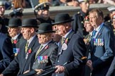 Green Howards Association (Group A22, 35 members) during the Royal British Legion March Past on Remembrance Sunday at the Cenotaph, Whitehall, Westminster, London, 11 November 2018, 11:59.