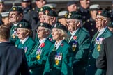 The Regimental Association of The Ulster Defence Regiment (Group A38, 83 members) during the Royal British Legion March Past on Remembrance Sunday at the Cenotaph, Whitehall, Westminster, London, 11 November 2018, 12:03.