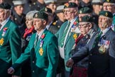 The Regimental Association of The Ulster Defence Regiment (Group A38, 83 members) during the Royal British Legion March Past on Remembrance Sunday at the Cenotaph, Whitehall, Westminster, London, 11 November 2018, 12:03.