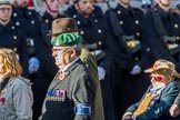 Adjutant General Corps (Group B34, 13 members) during the Royal British Legion March Past on Remembrance Sunday at the Cenotaph, Whitehall, Westminster, London, 11 November 2018, 12:13.