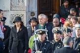 The High Commissioners are leaving the Foreign and Commonwealth Office during the Remembrance Sunday Cenotaph Ceremony 2018 at Horse Guards Parade, Westminster, London, 11 November 2018, 10:55.