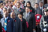 The High Commissioners are leaving the Foreign and Commonwealth Office during the Remembrance Sunday Cenotaph Ceremony 2018 at Horse Guards Parade, Westminster, London, 11 November 2018, 10:56.