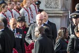 The High Commissioners are leaving the Foreign and Commonwealth Office during the Remembrance Sunday Cenotaph Ceremony 2018 at Horse Guards Parade, Westminster, London, 11 November 2018, 10:56.