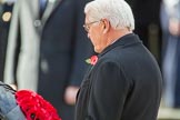 HE The President of the Federal Republic of Germany, Frank-Walter Steinmeier  during the Remembrance Sunday Cenotaph Ceremony 2018 at Horse Guards Parade, Westminster, London, 11 November 2018, 11:04.