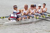 Henley Royal Regatta 2012 (Thursday): Race 21, Princess Elizabeth Challenge Cup:  Belmont Hill School, U.S.A. (126, Bucks) v Canford School  (130, Berks).
River Thames beteen Henley-on-Thames and Remenham/Temple Island ,
Henley-on-Thames,
Oxfordshire,
United Kingdom,
on 28 June 2012 at 11:06, image #147