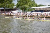 Henley Royal Regatta 2012 (Thursday): Race 47, Remenham Challenge Cup:  Radcliffe Crew, Harvard University, U.S.A. (180, Bucks) v Thames Rowing Club and Henley Rowing Club (181, Berks).
River Thames beteen Henley-on-Thames and Remenham/Temple Island ,
Henley-on-Thames,
Oxfordshire,
United Kingdom,
on 28 June 2012 at 15:12, image #341