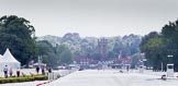 Henley Royal Regatta 2013 (Monday): The HRR race course seen from the start (the "Y" in the front of the image), looking towards the finish and the town of Henley-on-Thames..
River Thames between Henley and Temple Island,
Henley-on-Thames,
Berkshire,
United Kingdom,
on 01 July 2013 at 15:09, image #30