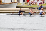 Henley Royal Regatta 2013, Thursday.
River Thames between Henley and Temple Island,
Henley-on-Thames,
Berkshire,
United Kingdom,
on 04 July 2013 at 09:04, image #13