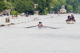 Henley Royal Regatta 2013, Thursday.
River Thames between Henley and Temple Island,
Henley-on-Thames,
Berkshire,
United Kingdom,
on 04 July 2013 at 09:22, image #31