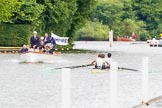 Henley Royal Regatta 2013, Thursday.
River Thames between Henley and Temple Island,
Henley-on-Thames,
Berkshire,
United Kingdom,
on 04 July 2013 at 11:24, image #182