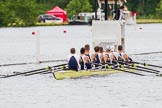 Henley Royal Regatta 2013, Thursday.
River Thames between Henley and Temple Island,
Henley-on-Thames,
Berkshire,
United Kingdom,
on 04 July 2013 at 11:31, image #202