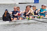 Henley Royal Regatta 2013, Thursday.
River Thames between Henley and Temple Island,
Henley-on-Thames,
Berkshire,
United Kingdom,
on 04 July 2013 at 12:44, image #266