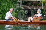 Henley Royal Regatta 2013, Saturday: Rowing outside the Henley Royal Regatta race course. Image #107, 06 July 2013 10:13 River Thames, Henley on Thames, UK