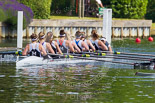 Henley Royal Regatta 2013, Saturday: Race No. 4 for the Remenham Challenge Cup, Molesey Boat Club v Tees Rowing Club and Agecroft Rowing Club. Image #136, 06 July 2013 10:42 River Thames, Henley on Thames, UK