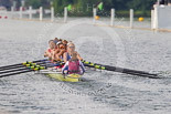 Henley Royal Regatta 2013, Saturday: Race No. 4 for the Remenham Challenge Cup, Molesey Boat Club v Tees Rowing Club and Agecroft Rowing Club. Image #145, 06 July 2013 10:43 River Thames, Henley on Thames, UK