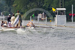 Henley Royal Regatta 2013, Saturday: Race No. 4 for the Remenham Challenge Cup, Molesey Boat Club v Tees Rowing Club and Agecroft Rowing Club. Image #148, 06 July 2013 10:43 River Thames, Henley on Thames, UK