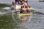 Henley Royal Regatta 2013, Saturday: Race No. 10 for the Remenham Challenge Cup, Leander Club and Oxford Brookes University v Thames Rowing Club. Image #193, 06 July 2013 11:31 River Thames, Henley on Thames, UK