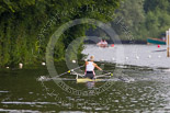 Henley Royal Regatta 2013, Saturday: Race No. 11 for the Princess Royal Challenge Cup, Victoria Thornley (Leander Club) v Emma Twigg (Waiariki Rowing Club, New Zealand), here Victoria Thornley. Image #216, 06 July 2013 11:40 River Thames, Henley on Thames, UK