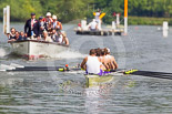 Henley Royal Regatta 2013, Saturday: Race No. 14 for the Ladies' Challenge Cup, Leander Club and Molesey Boat Club v University of Washington (U.S.A.). Image #275, 06 July 2013 12:10 River Thames, Henley on Thames, UK