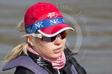 The Boat Race season 2012 - fixture CUBC vs Leander: Cox in the Leander Club Eight: Katie Klavenes, finallist, Ladies Challenge Plate, Henley Royal Regatta 2011..
River Thames between Putney and Molesey,
London,
Greater London,
United Kingdom,
on 10 March 2012 at 13:32, image #36