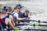 The Boat Race season 2012 - OUBC training: Returning to base, looking towards the camera Dan Harvey, Roel Haen, and cox Zoe de Toledo..


Oxfordshire,
United Kingdom,
on 20 March 2012 at 16:49, image #114