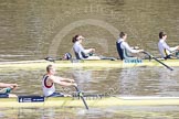 The Boat Race 2012: The Adaptive Race: In the Start boat, cox Henry Fieldman, bow Olivia Marshall, two Will King, and three Ben Jackson. In the Adaptive four stroke James Roe..




on 07 April 2012 at 12:48, image #79