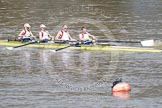 The Boat Race 2012: The Adaptive Race: The Adaptive four, cox Lily van den Broecke, bow Pamela Relph, two Naomi Riches, three David Smith, and stroke James Roe..




on 07 April 2012 at 12:48, image #84