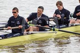 The Boat Race 2012: The ISIS crew getting ready for the Boat Race against the Cambridge reserve boat Goldie: Stroke Tom Watson, Justin Webb, Geordie Macleod, and Joseph Dawson..




on 07 April 2012 at 13:06, image #115