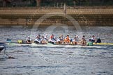 The Boat Race season 2013 - fixture CUBC vs Leander: The Goldie vs Imperial BC fixture..
River Thames Tideway between Putney Bridge and Mortlake,
London SW15,

United Kingdom,
on 02 March 2013 at 15:23, image #50