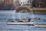 The Boat Race season 2013 - fixture CUBC vs Leander: The Goldie vs Imperial BC fixture..
River Thames Tideway between Putney Bridge and Mortlake,
London SW15,

United Kingdom,
on 02 March 2013 at 15:24, image #60