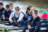 The Boat Race season 2013 - OUWBC training: The OUWBC Blue Boat during the training session - bow Mariann Novak, Alice Carrington-Windo, Mary Foord-Weston, Jo Lee, Amy Varney, Harriet Keane, Anastasia Chitty, stroke Maxie Scheske, and cox Katie Apfelbaum..
River Thames,
Wallingford,
Oxfordshire,
United Kingdom,
on 13 March 2013 at 17:08, image #88