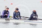 The Boat Race season 2013 - fixture OUWBC vs Olympians: In the Oxford (OUWBC) reserve boat Osiris 7 seat Annika Bruger, stroke Emily Chittock and cox Sophie Shawdon..
Dorney Lake,
Dorney, Windsor,
Buckinghamshire,
United Kingdom,
on 16 March 2013 at 11:20, image #53