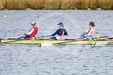 The Boat Race season 2013 - fixture OUWBC vs Olympians: In the Olympians boat cox stroke Caryn Davies, 7 Katherine Grainger and 6 Katherine Douglas..
Dorney Lake,
Dorney, Windsor,
Buckinghamshire,
United Kingdom,
on 16 March 2013 at 11:50, image #97