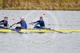 The Boat Race season 2013 - fixture OUWBC vs Olympians: In the Olympians boat 3 seat Christiana Amacker, 2 Kate Johnson and at bow Natasha Townsend..
Dorney Lake,
Dorney, Windsor,
Buckinghamshire,
United Kingdom,
on 16 March 2013 at 11:50, image #99