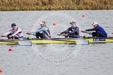 The Boat Race season 2013 - fixture OUWBC vs Olympians: In the Olympians boat 5 seat  Anna Watkins, 4 Bethan Walters, 3 Christiana Amacker and 2 Kate Johnson..
Dorney Lake,
Dorney, Windsor,
Buckinghamshire,
United Kingdom,
on 16 March 2013 at 11:50, image #100