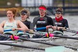 The Boat Race season 2014 - fixture CUWBC vs Thames RC: The Cambridge boat:  4 Izzy Vyvyan, 3 Holly Game, 2 Kate Ashley, bow Caroline Reid..




on 02 March 2014 at 13:11, image #57