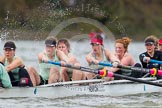 The Boat Race season 2014 - fixture CUWBC vs Thames RC: In the Cambridge boat 7 Claire Watkins, 6 Melissa Wilson, 5 Catherine Foot, 4 Izzy Vyvyan, 3 Holly Game, 2 Kate Ashley..




on 02 March 2014 at 13:12, image #68