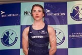 The Boat Race season 2014 - Crew Announcement and Weigh In: The 2014 Women's Boat Race crews: Oxford bow Elizabeth Fenje - 58.6kg..
BNY Mellon Centre,
London EC4V 4LA,
London,
United Kingdom,
on 10 March 2014 at 11:44, image #14