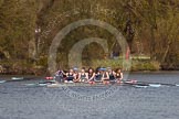 The Women's Boat Race and Henley Boat Races 2014: The Intercollegiate women's race. Victory for the Wadham College (Oxford) boat!.
River Thames,
Henley-on-Thames,
Buckinghamshire,
United Kingdom,
on 30 March 2014 at 13:28, image #48