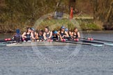 The Women's Boat Race and Henley Boat Races 2014: The Intercollegiate women's race. Victory for the Wadham College (Oxford) boat!.
River Thames,
Henley-on-Thames,
Buckinghamshire,
United Kingdom,
on 30 March 2014 at 13:28, image #49