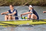 The Women's Boat Race and Henley Boat Races 2014: The Women's Reserves - Osiris v. Blondie race. In Osiris (Oxford) 3 seat Rhianna Cearns, 2 Hannah Ledbury..
River Thames,
Henley-on-Thames,
Buckinghamshire,
United Kingdom,
on 30 March 2014 at 14:17, image #163