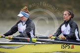 Molesey BC's Orla Hates and Eve Newton