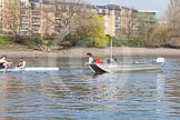 The Boat Race season 2015 - Tideway Week.
River Thames between Putney and Mortlake,
London,

United Kingdom,
on 08 April 2015 at 10:38, image #84