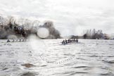 The Boat Race season 2016 - Women's Boat Race Trial Eights (OUWBC, Oxford): "Charybdis"  and "Scylla" at the Surrey Bend.
River Thames between Putney Bridge and Mortlake,
London SW15,

United Kingdom,
on 10 December 2015 at 12:30, image #259