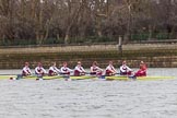 The Boat Race season 2016 - Women's Boat Race Fixture CUWBC vs OBUBC.
River Thames between Putney Bridge and Mortlake,
London SW15,

United Kingdom,
on 31 January 2016 at 15:59, image #52