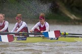 The Boat Race season 2016 - Women's Boat Race Fixture CUWBC vs OBUBC.
River Thames between Putney Bridge and Mortlake,
London SW15,

United Kingdom,
on 31 January 2016 at 16:19, image #114