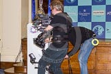 The Boat Race season 2016 - Crew Announcement and Weigh-In: THe BBC Sport Steadycam team filming the event.
Westmister Hall, Westminster,
London SW11,

United Kingdom,
on 01 March 2016 at 10:25, image #79