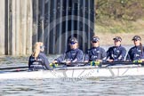 The Boat Race season 2016 -  The Cancer Research Women's Boat Race.
River Thames between Putney Bridge and Mortlake,
London SW15,

United Kingdom,
on 27 March 2016 at 13:45, image #124