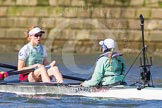 The Boat Race season 2016 -  The Cancer Research Women's Boat Race.
River Thames between Putney Bridge and Mortlake,
London SW15,

United Kingdom,
on 27 March 2016 at 14:07, image #160