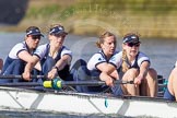 The Boat Race season 2016 -  The Cancer Research Women's Boat Race.
River Thames between Putney Bridge and Mortlake,
London SW15,

United Kingdom,
on 27 March 2016 at 14:12, image #194